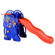 Imagine micsorata a jucariei Tobogan elefant & cos baschet